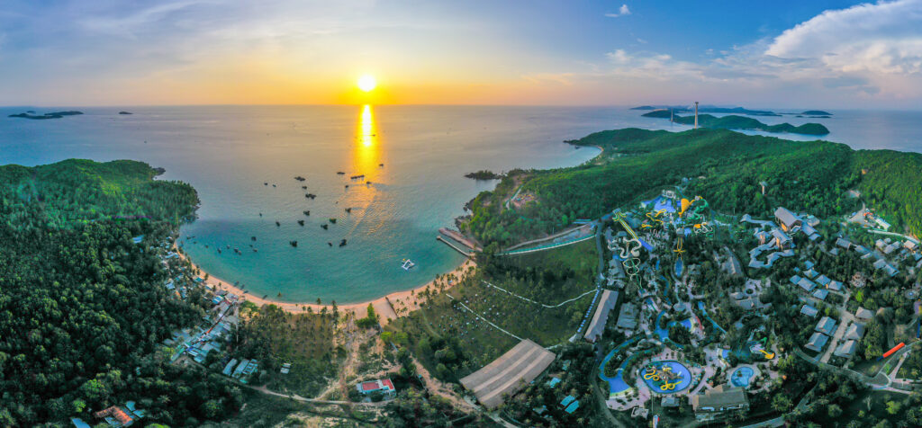 Sun World Hòn Thơm nhìn từ trên cao